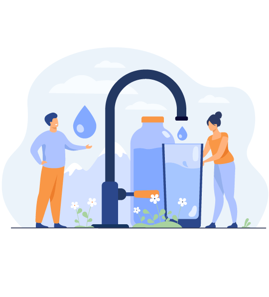 filter water distribuion
